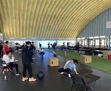 包含国际比赛日体能课后；广厦男篮队长鼓劲备战法国杯；管理层满意；医务组通报恢复的词条